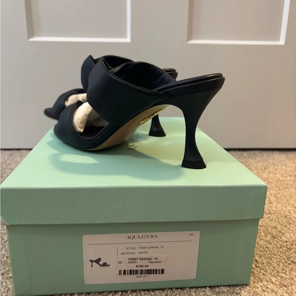 Aquazzura NavyWomen's Twist Sandals - Picture 3 of 5